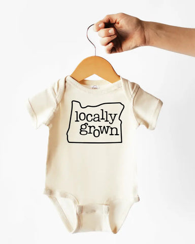 Locally Grown Cotton Bodysuit or Tee | Oregon - PREORDER