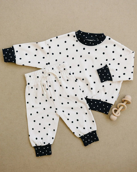 Jogger Set | Classic Polka - PREORDER