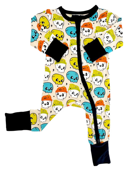 Zip Romper | Skelli Boys - PREORDER