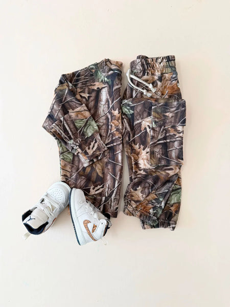 Jogger Set | Brown Camo - PREORDER