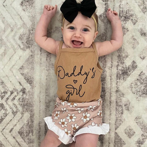 Daddy's Girl Outfit & Bow - PREORDER