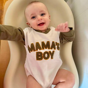 Mamas Boy Long Rompers (3 Colors) - PREORDER