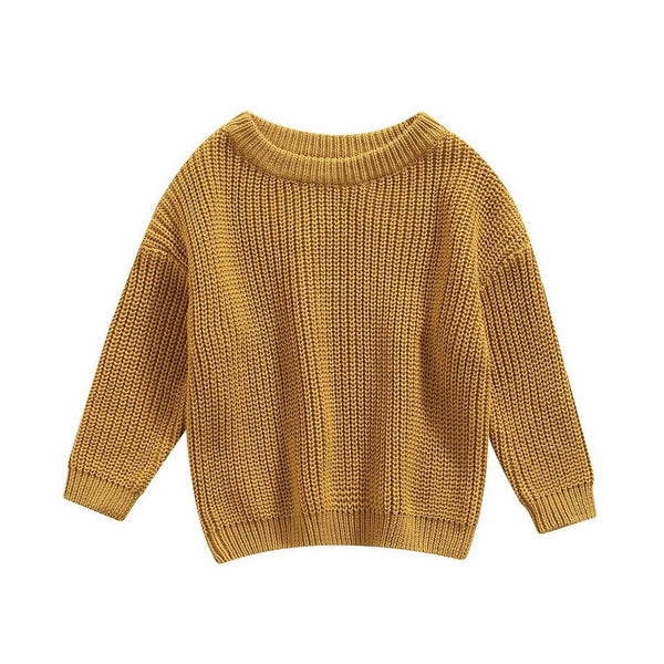 Solid Knit Sweaters (10 Colors)
