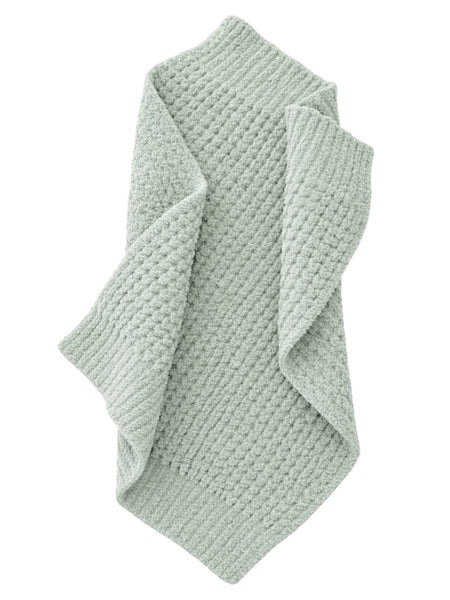 Phufy® Bliss Waffle Mini Blanket | Mist Green - PREORDER