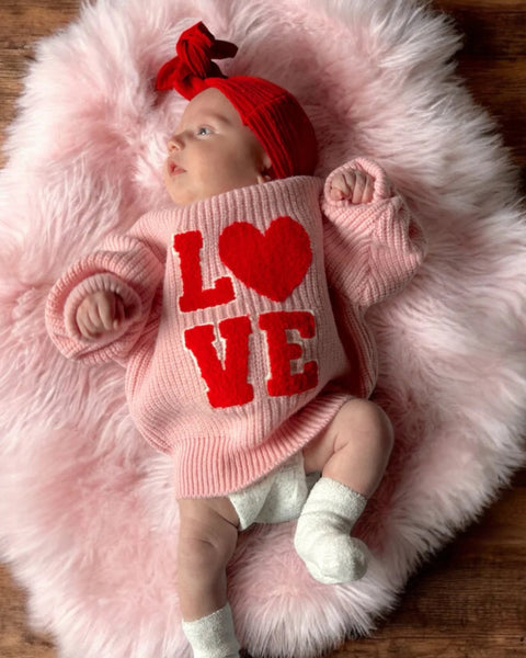 Knit Sweater | LOVE - PREORDER