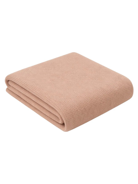 Organic Cotton Waffle Swaddle | Tan - PREORDER
