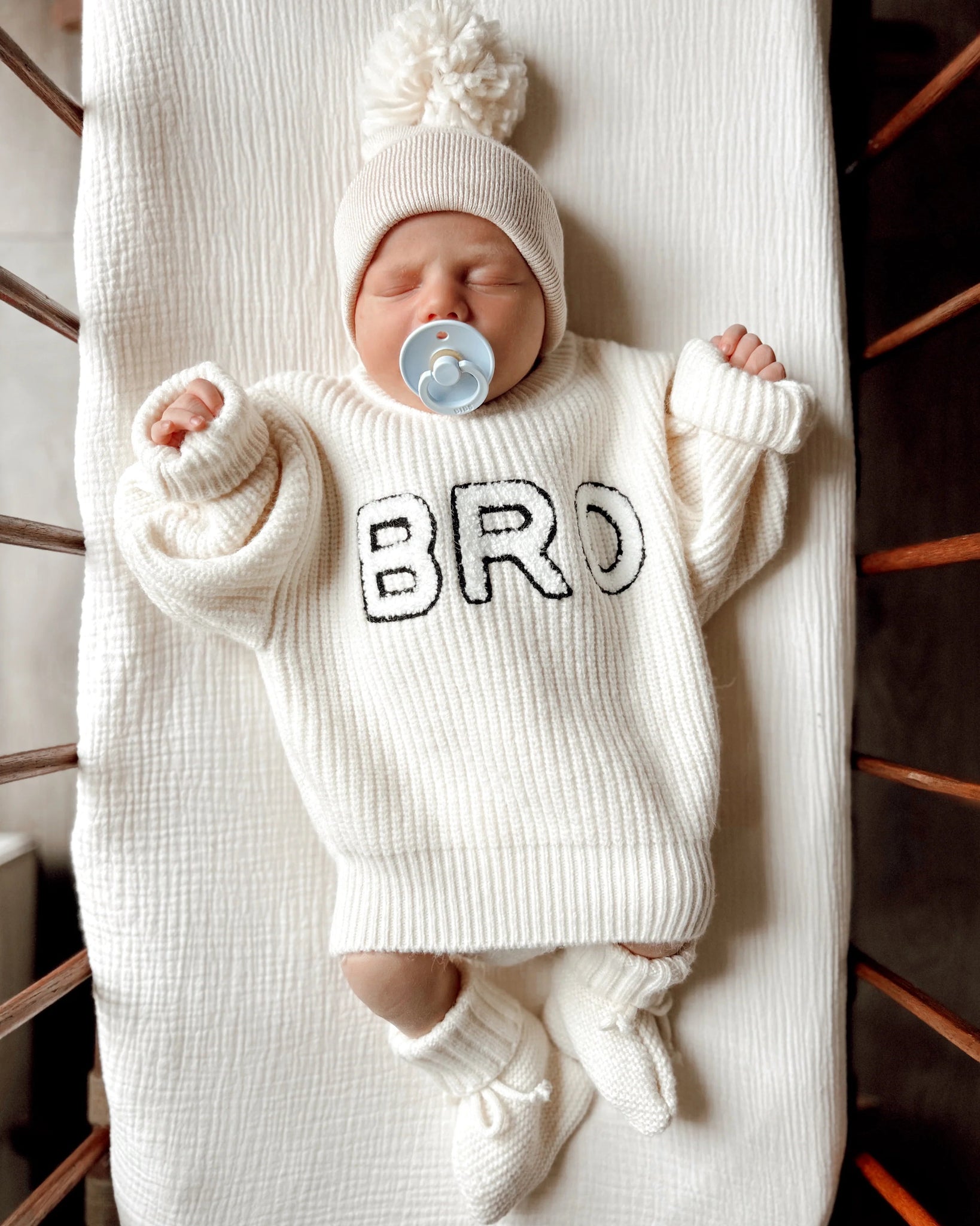 Bro Knit Sweater | Ivory - PREORDER