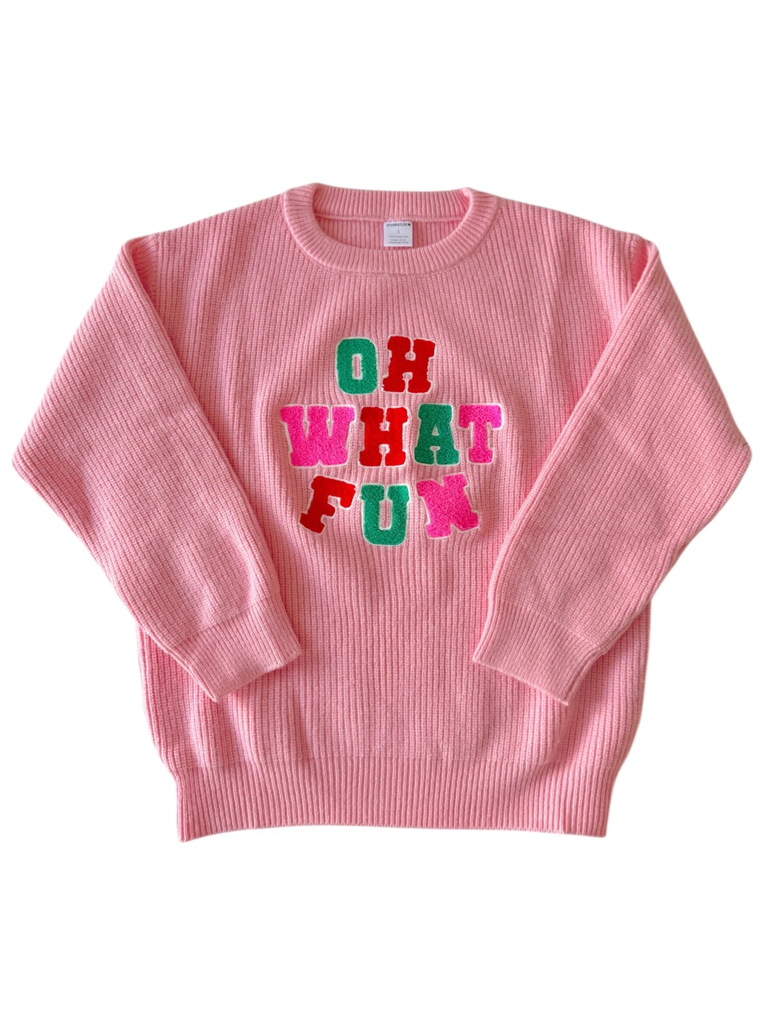 MAMA Knit Sweater | Oh What Fun - PREORDER