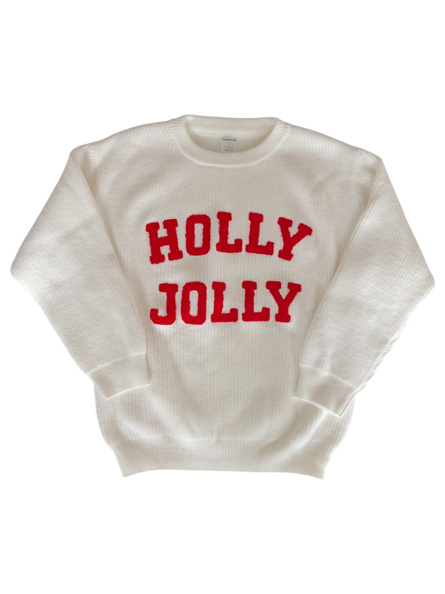 MAMA Knit Sweater | Holly Jolly - PREORDER
