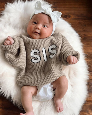SIS Knit Sweater | Cocoa - PREORDER