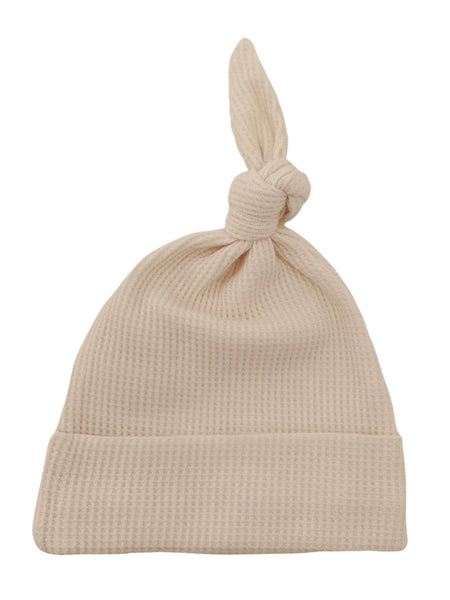Waffle Knot Beanie | Snow - PREORDER