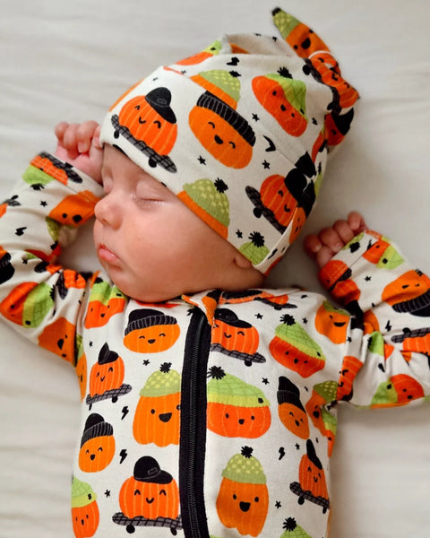 Knot Beanie | Pumpkin Buds - PREORDER