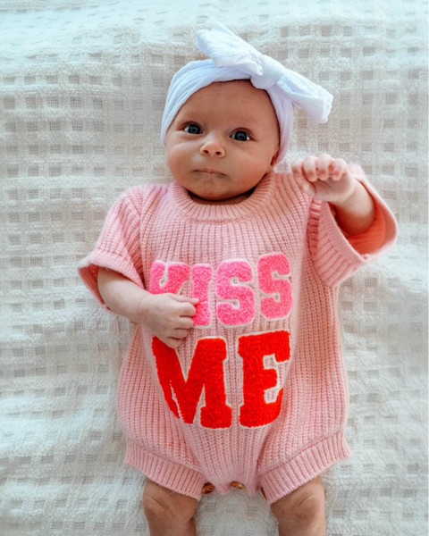 Sweater Romper | Kiss Me - PREORDER