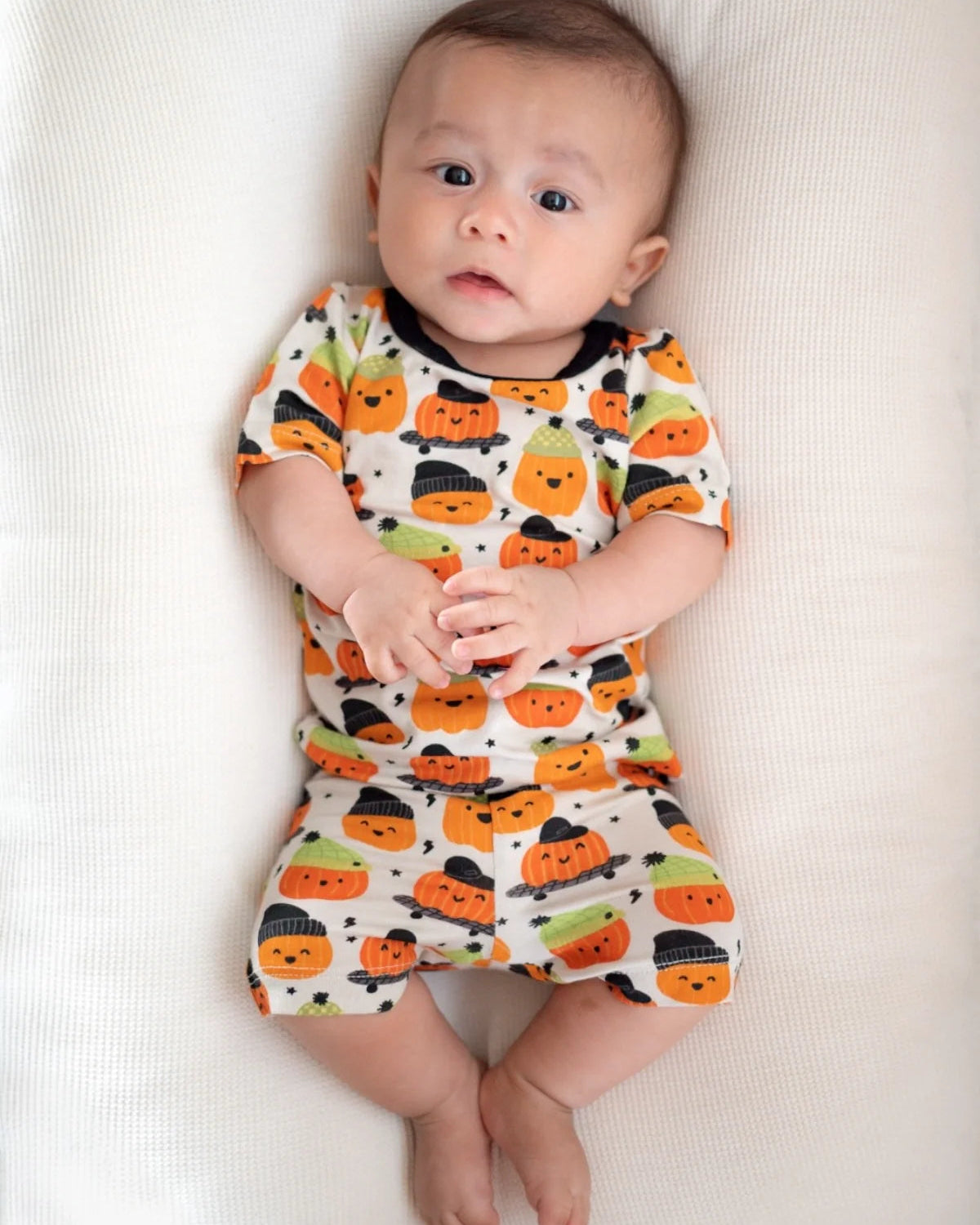 Top & Shorts Set | Pumpkin Buds - PREORDER