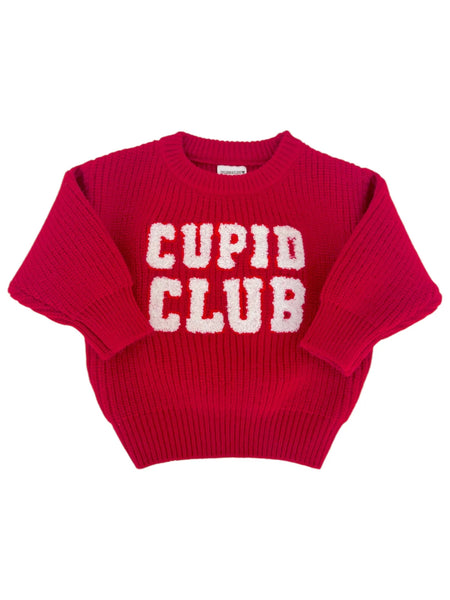 Knit Sweater | Cupid Club Red - PREORDER