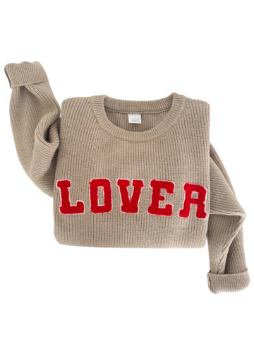 MAMA Knit Sweater | Lover Cocoa - PREORDER
