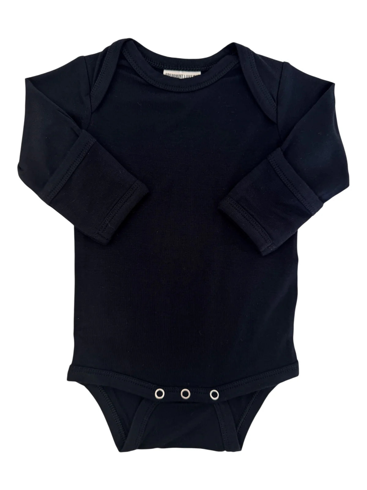 Long Sleeve Bodysuit | Black - PREORDER