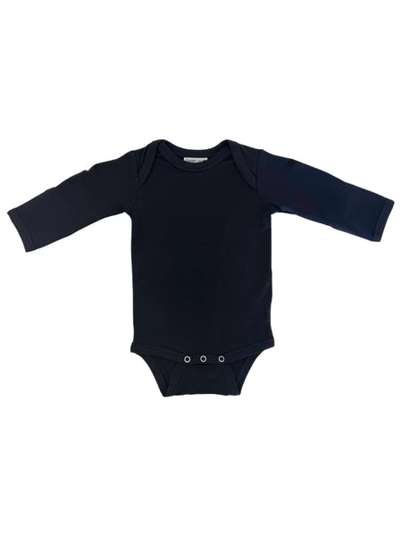 Long Sleeve Bodysuit | Black - PREORDER