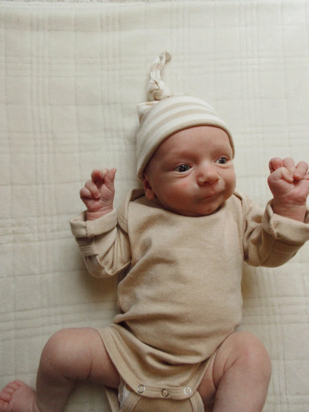 Organic Bodysuit | Biscuit - PREORDER