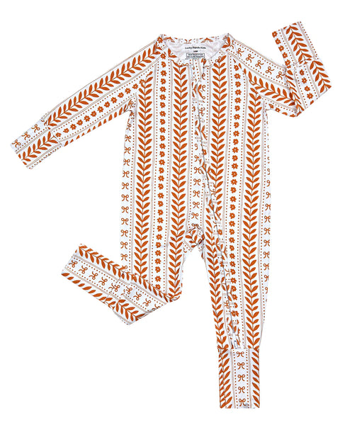 Bamboo Zip Romper | Boho Daisy - PREORDER