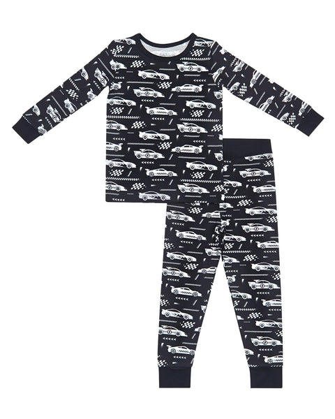 Bamboo Top & Pants Set | Race Cars - PREORDER