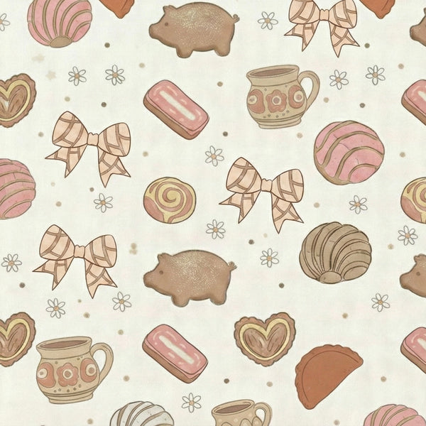 Milk Silk Top & Pants Set | Whimsy Pan Dulce - PREORDER