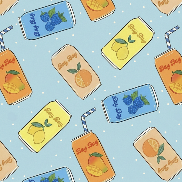 Milk Silk Top & Pants Set | Blue Bay Bay Bubbly - PREORDER