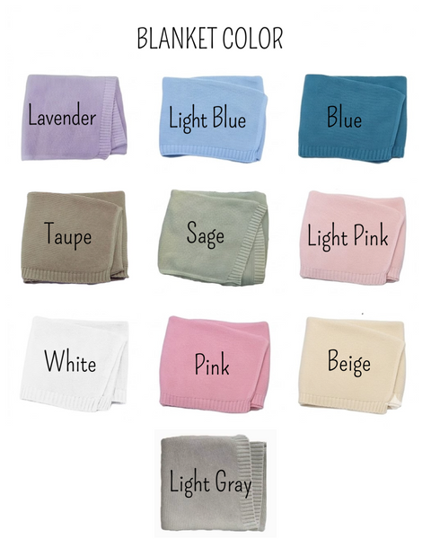 Thread *CUSTOM* Name Blanket