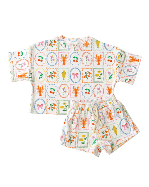 Top & Shorts Set | Whimsy Summer - PREORDER