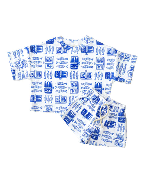 Top & Shorts Set | Sardines - PREORDER