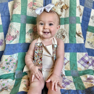 Floral Bunny Matching Romper & Dress (3 Colors) - PREORDER