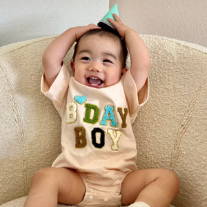 BDAY BOY Rompers (2 Styles) - PREORDER