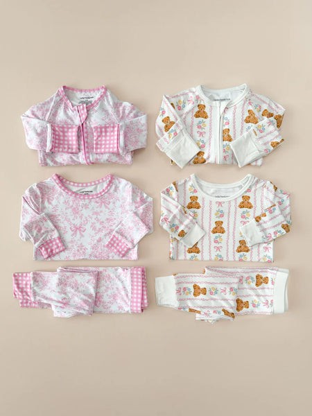 Bamboo Top & Pants Set | Honey Bear - PREORDER