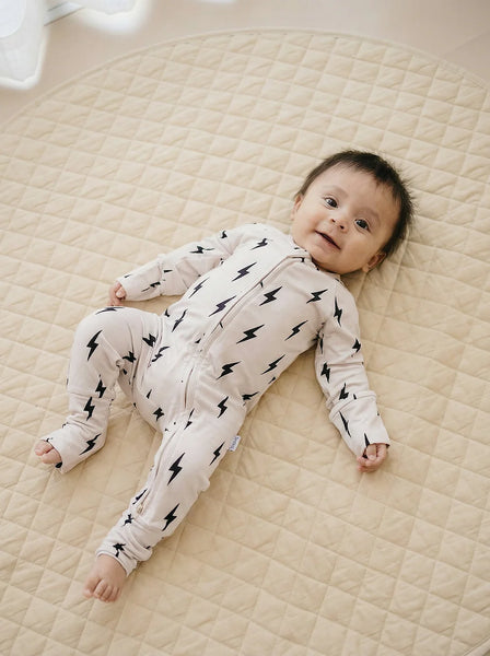 Bamboo Zip Romper | Little Bolt - PREORDER