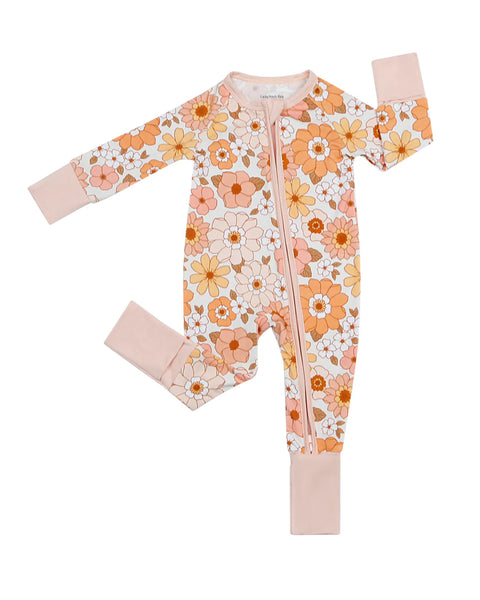 Bamboo Zip Romper | Sweet Blossom - PREORDER