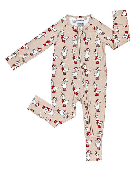 Bamboo Zip Romper | Merry Goose - PREORDER