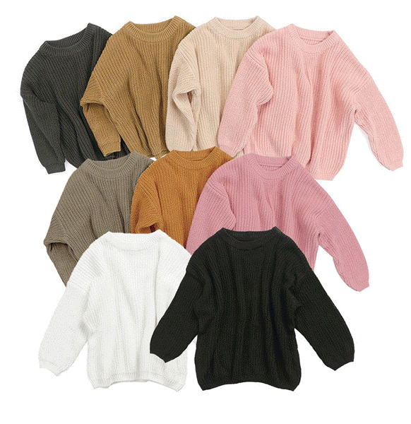 Thread *CUSTOM* Solid Knit Sweaters (14 Colors)