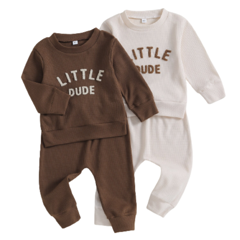 Little Dude Outfits (2 Colors) - PREORDER