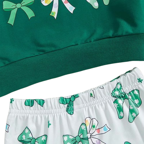 St Patricks Bows Bells Outfit - PREORDER