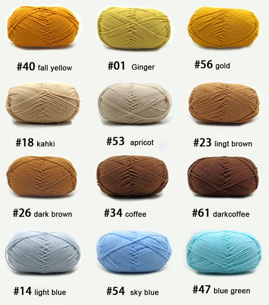 Yarn *CUSTOM* Name Solid Knit Sweaters (15 Sweater Colors, 60 Yarn Colors)