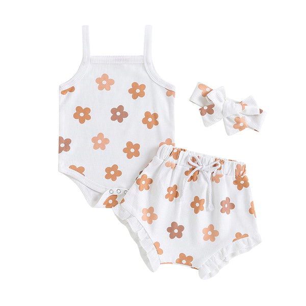 Jennika Floral Waffle Outfits (4 Styles) - PREORDER