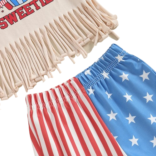 American Sweetie Stars & Stripes Bells Outfit - PREORDER