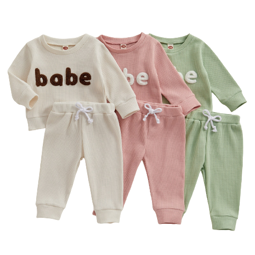 BABE Waffle Outfits (3 Styles) - PREORDER