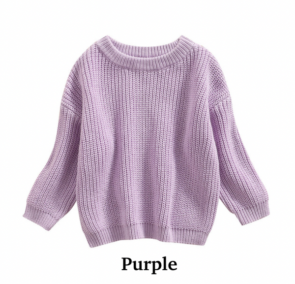 2/2 Solid Knit Sweaters (24 Colors) - PREORDER