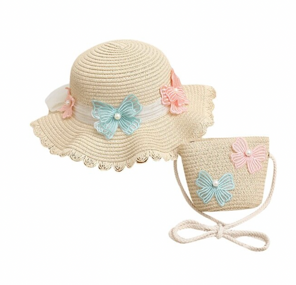 Boho Butterfly Hats & Purses (5 Colors) - PREORDER
