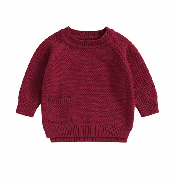 Blake Knit Pocket Sweaters (13 Colors) - PREORDER