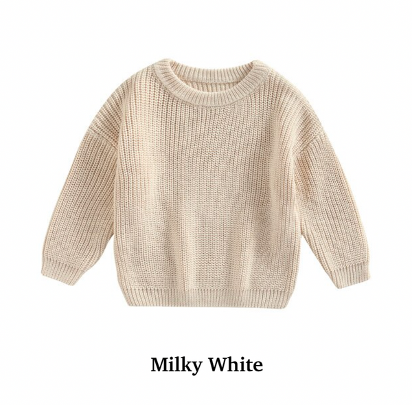 1/2 Solid Knit Sweaters (24 Colors) - PREORDER