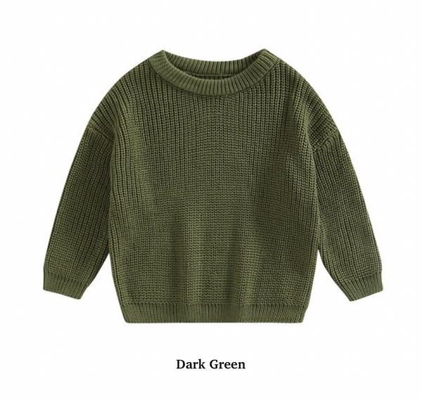 2/2 Solid Knit Sweaters (24 Colors) - PREORDER