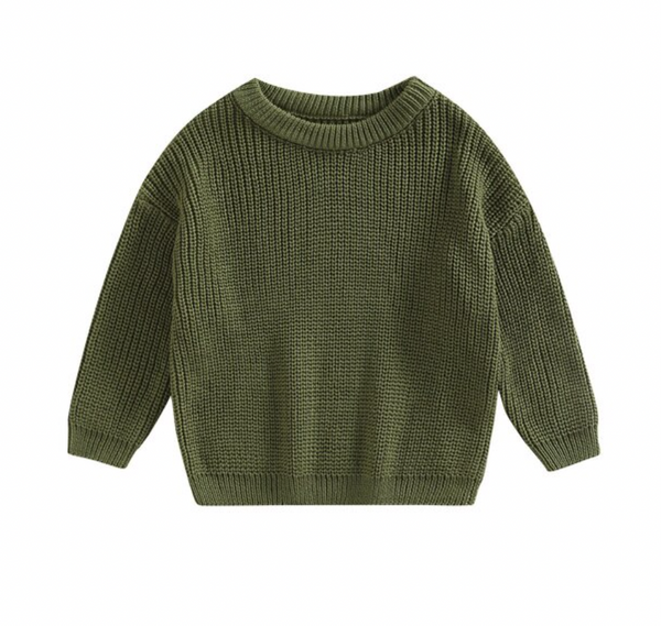 Solid Knit Sweaters (5 Colors) - PREORDER