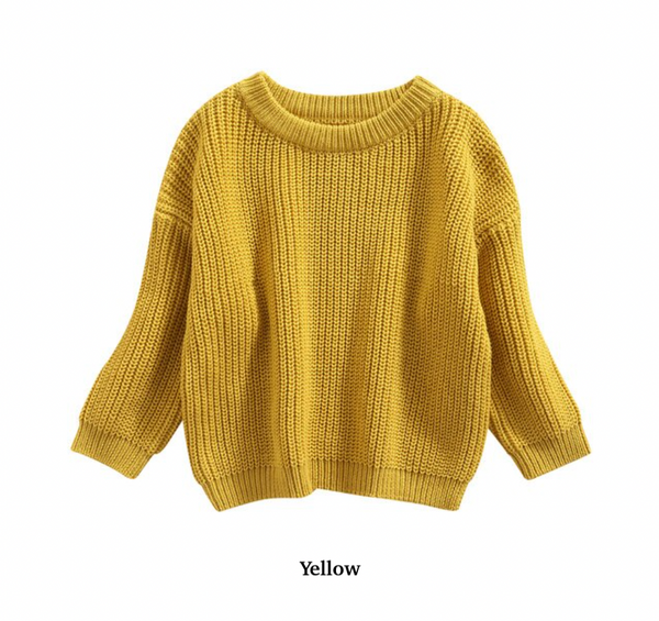 2/2 Solid Knit Sweaters (24 Colors) - PREORDER